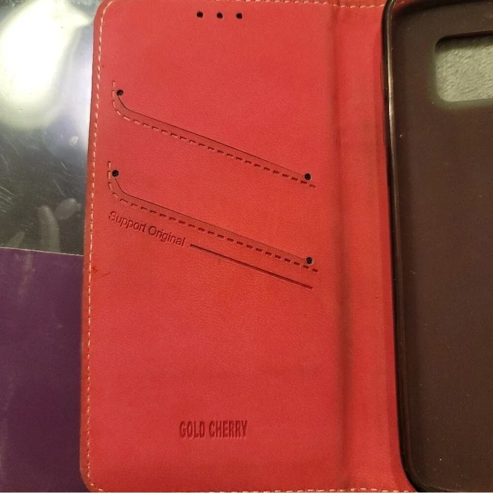 0464. NIB~ SAMSUNG ~ S7 Edge ~ 2 - Flip Cases ~ 🩷💜🩷💜 ~ I shattered my phone!
